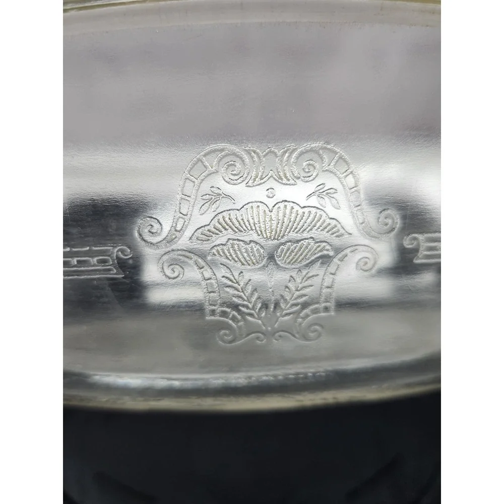 Glasbake Vintage Antique 1 Qt Covered Casserole‎ Dish With Lid